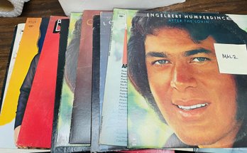 Nice Assortment Of Vinly Albums Of Male Artists