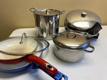 Farberware Electric Skillet, Pots With Lid Pans