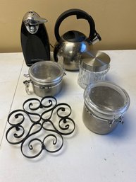 Trivet  Teapot Hamilton Beach Can Opener