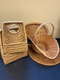 Assorted Wicker Baskets