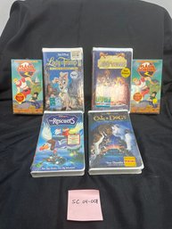 Sealed Disney VHS Tapes Plus Two Flash Gordons