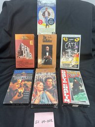 Sealed VHS Tapes Including Field Of Dreams And The Godfather
