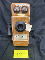 Wall Telephone Jim Beam Decanter 1975