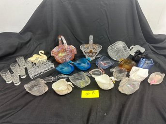 Great Lot Of Vintage/Antique Glassware -- Carnival Glass, Much More -- Take A Look!