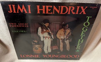 Jimi Hendrix And Lonnie Youngblood Together Vinyl LP STILL SEALED!