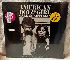 Garland Jeffreys American Boy And Girl Vinyl LP Still Sealed Rock Reggae Blues Soul