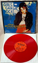 The Runaways Born To Be Bad 10 Inch Red Vinyl LP Demos Joan Jett Lita Ford