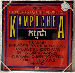 Concerts For The People Of Kampuchea Vinyl LP Still Sealed Who Clash Queen Pretenders Paul Mccartney And Wings