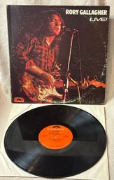 Rory Gallagher Live! Vinyl LP Blues Hard Rock