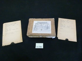 Box Of Antique Glass Photographic Plates - 5.25'x7'