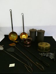 Beautiful Vintage (Antique?) Metal Lot