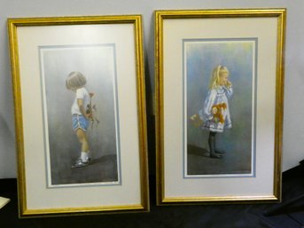 (Lot Of 2) Lucelle Raad Limited Edition Lithographs / Signed And Numbered - 24' X 15.5'