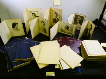 Large Lot Of 1950's Portrait Photographs From Vantines Of Boston And Toner Of Bangor