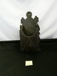 Antique Wooden Wall Hanging Box