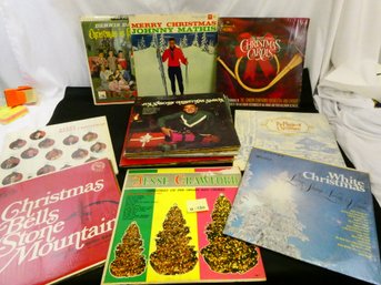 (Lot Of 25 Plus) Christmas Records