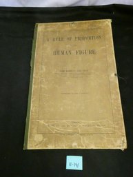 A Rule Of Proportion For The Human Figure 6 Images - John Marshall - London - 1879