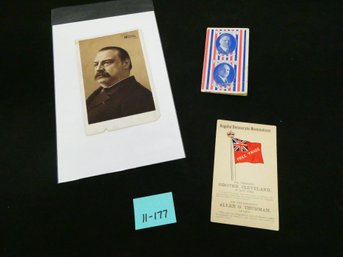 Presidential Ephemera - Grover Cleveland And Herbert Hoover