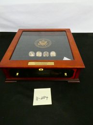 Ornate Display Box For Statehood Innovation Collectible Coins - Includes 48 Coins!