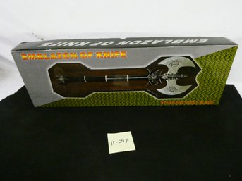 Large Display Battle Axe In Original Box