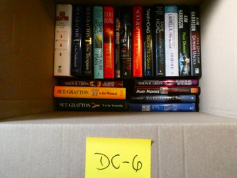 Box Lot Of Hardcover Books! Mystery And Suspense 30 Plus Books