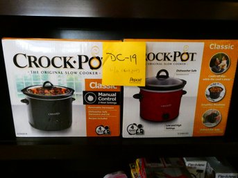 2 Crockpots - New In Box!