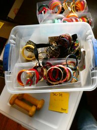 Very Nice Lot Of Bangles And Bracelets!