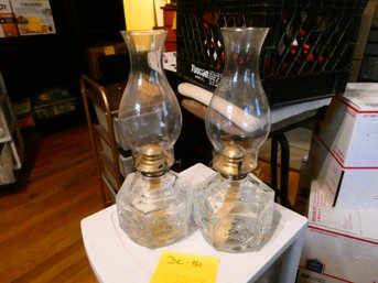 2 Very Nice Kerosene Lamps