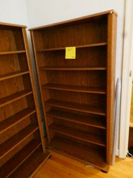 Lot Of 2 Large Book Cases.