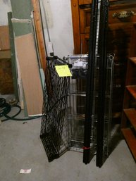 3 Metro Style Wire Shelving Units! Disassembled