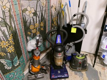 Large Lot Of Vacuums And Steamers. Shop Vac, Dyson And More! Untested