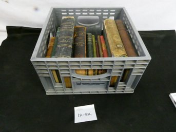 Crate Lot Of Vintage Books! Harpers Magazine 1868,homes Of American Authors.