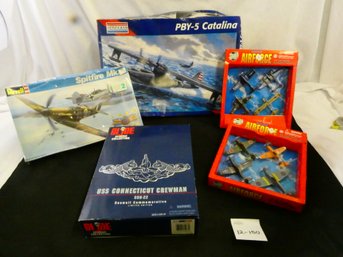 GI Joe And Model Plane Toy Lot! Mostly Unopened Packages.