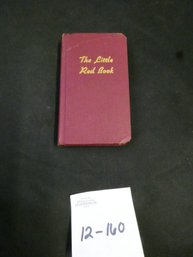 1957 Little Red Book. The 12 Step Program Of AA -- Look It Up!