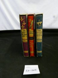 Very Nice Lot Of 3 Childrens Books In Original Carboard Jackets!