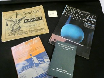 Nice Lot Of 4 Books On The New York Worlds Fair!