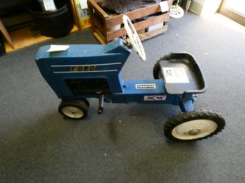 Vintage Ford Pedal Tractor Ride On Childs Toy -  34'x18'x26