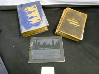 Lot Of 3 Books On World Expositions.