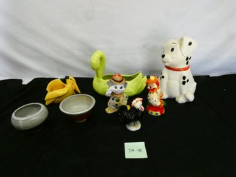 Nice Mixed Lot Of Ceramic Items - Hand Thrown Pots And Other Decorative And Functional Items