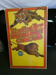 Ringling Bros Wall Art Or Poster - 43' X 27.5'