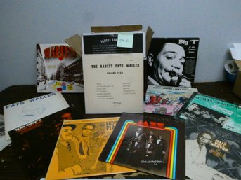 Unpicked Box Lot Of Interesting Traditional Jazz LPs - More Than 35 - From A San Francisco Home