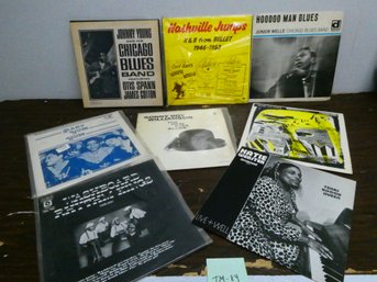 Interesting Lot Of (8) Blues And Jazz LPs - From A San Francisco Home