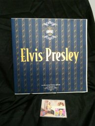 Nice Lot Of Elvis Presley Postal Commorative Items In Folio - Includes 80 Uncancelled Stamps!