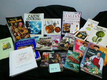 Small Lot Of Cookbooks - Hardcover And Paperback