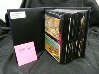 Postcard Album With (184) Vintage Postcards Of CT