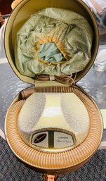 Vintage Hair Dryer In Original Case.