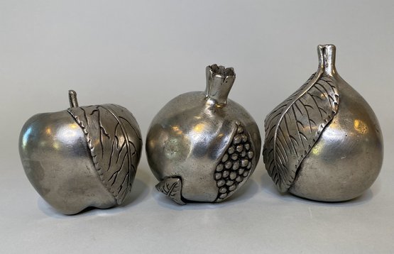 Pewter Fruit Forms, Probably Virginia Pewter Makers