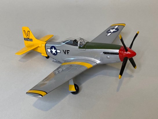 P 51 Mustang Limited Edition Die Cast Metal Model Air Plane
