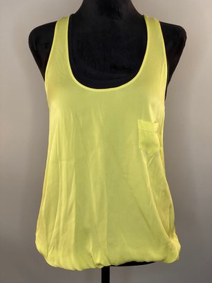 Robert Rodriguez Size XS Double Layer Tank In Yellow/Black