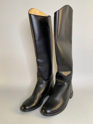 Riding Boots Size 10 Black Leather