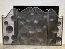 Fire Screen With Spherical Decoration